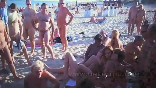 Horny fucked wife public beach