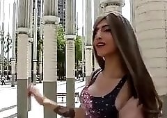 best of Sexy tranny from medellin extremely