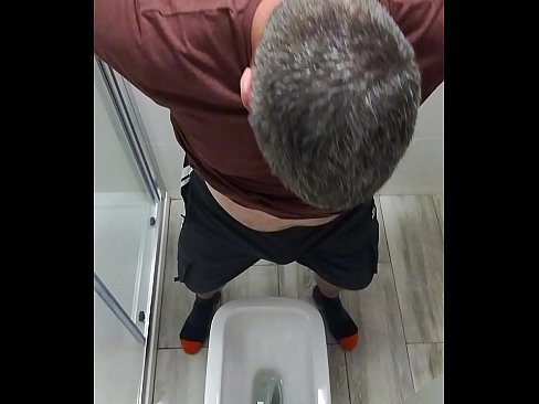 Spy toilet masturbation