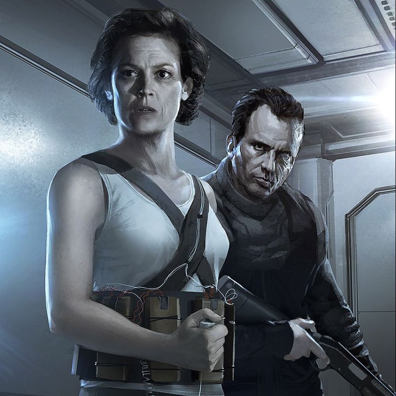 Ripley plays alien isolation realism