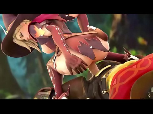 Animation under witch compilation cowgirl