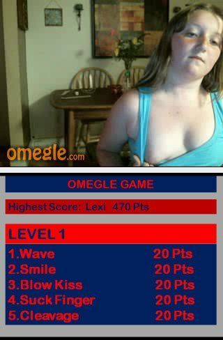 Athena reccomend girl plays omegle game