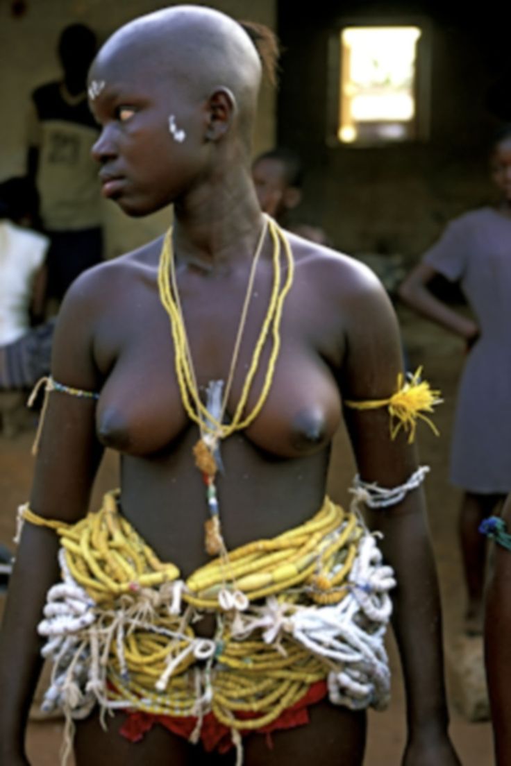 African tribal very  black girls