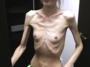 best of Undressing posing anorexic