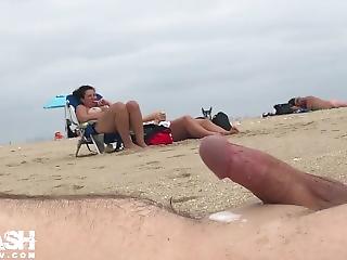 Big boobs italian blowjob penis on beach