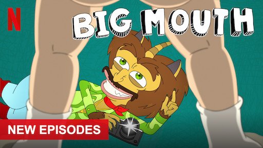 Big mouth scenes