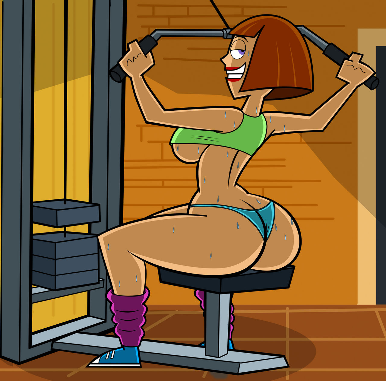 Rooster reccomend booty milf danny phantom maddie
