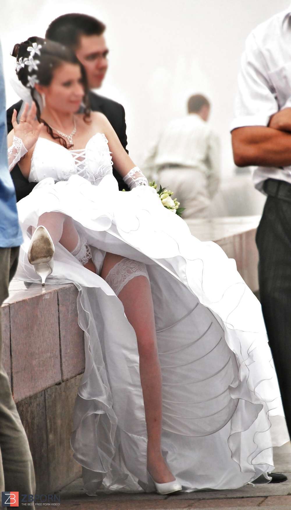 best of Upskirt fotos bride