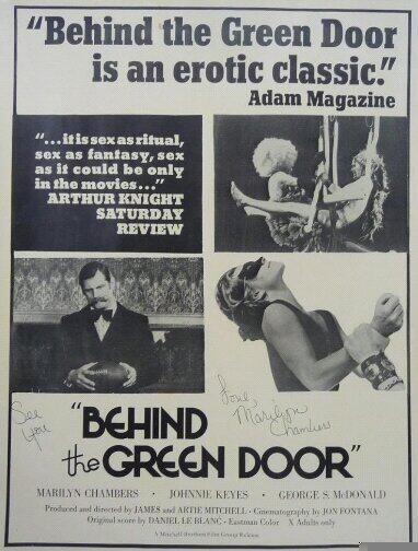 best of Green classic door behind