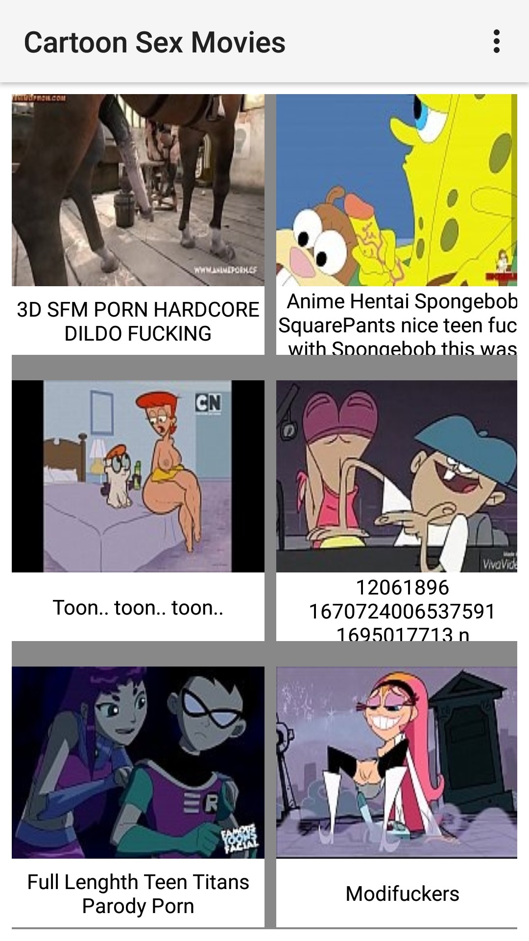 Cartoon sex movies