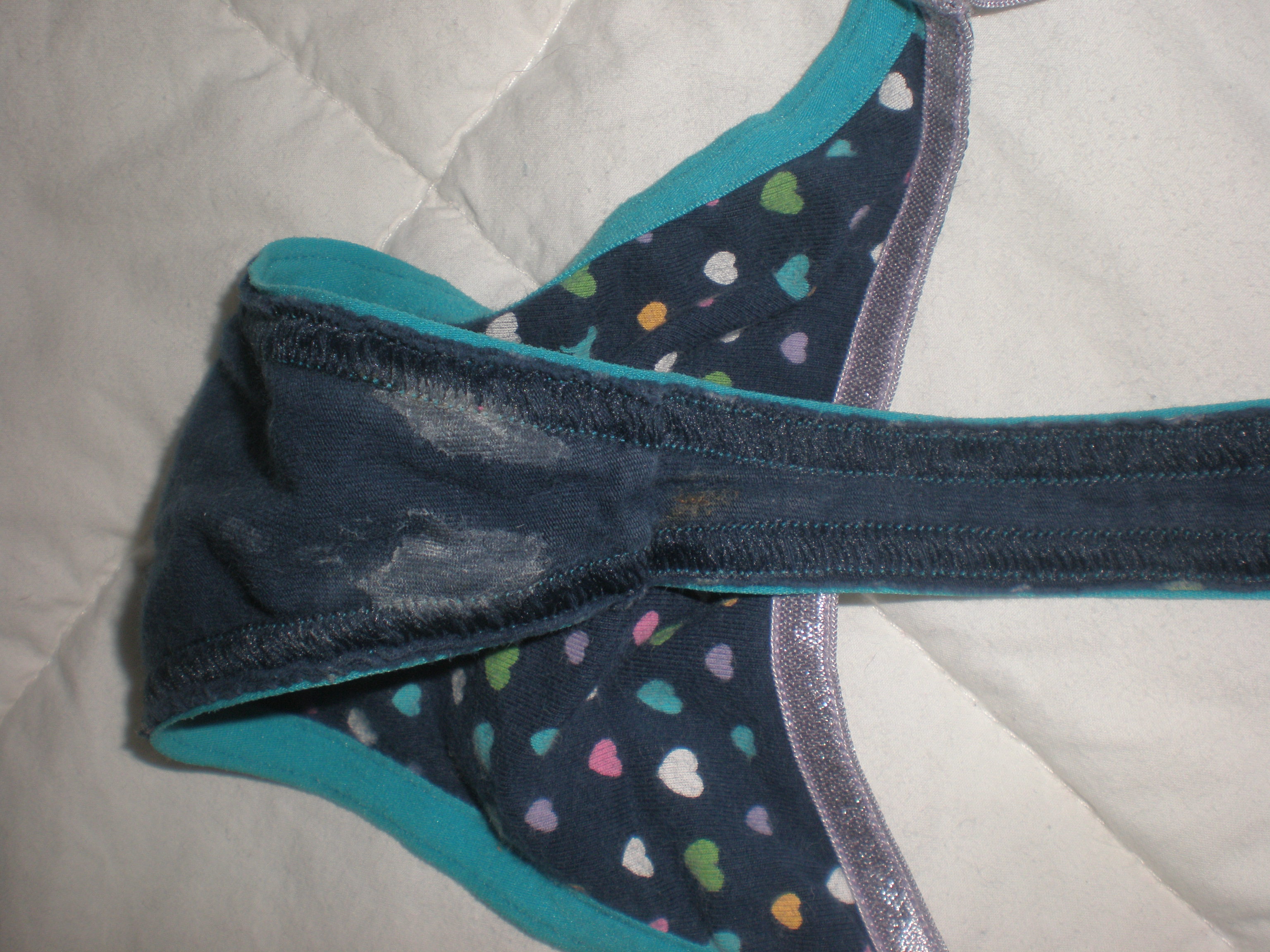 Girls dirty panties