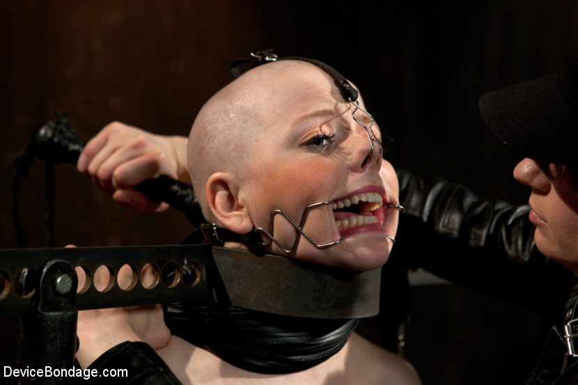 Head shave bondage