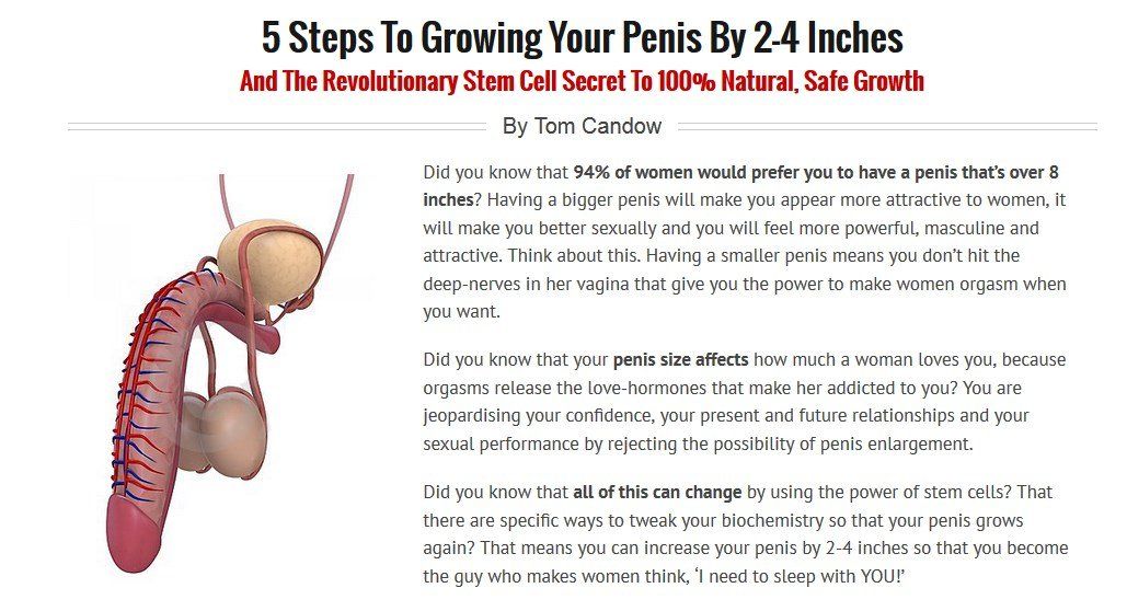 Increase penis size natur enlargement that