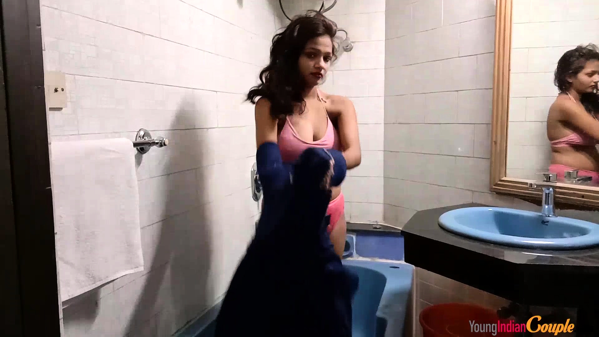 Sunny reccomend indian boob girl shower