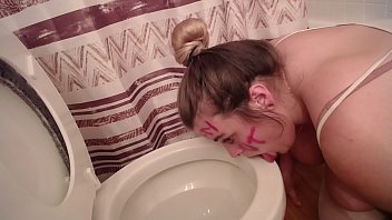 Hubble recomended lesbian licks toilet