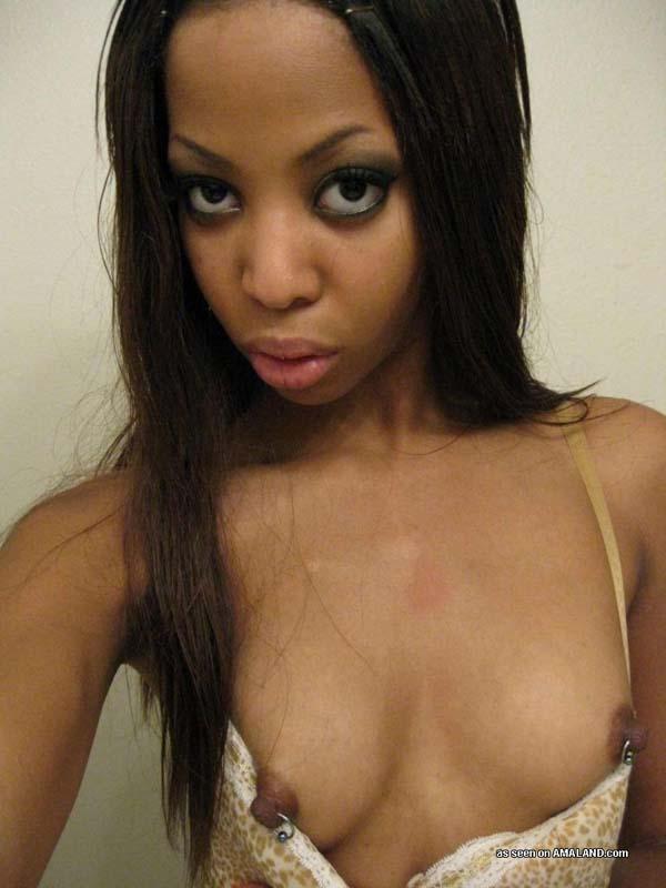 Naked nipple piercings on black girls