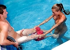 Dallas reccomend swims naked pool piyavka chehova