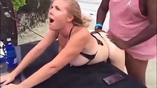 best of On blowjob cock beach whore wifes