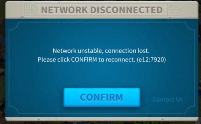 True S. reccomend your connection timed please again